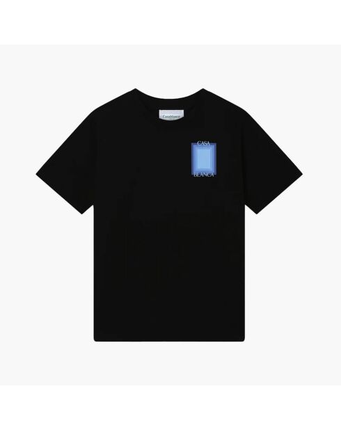 T-Shirt Gradient Bleu SS24 Noir