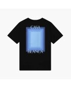 T-Shirt Gradient Bleu SS24 Noir