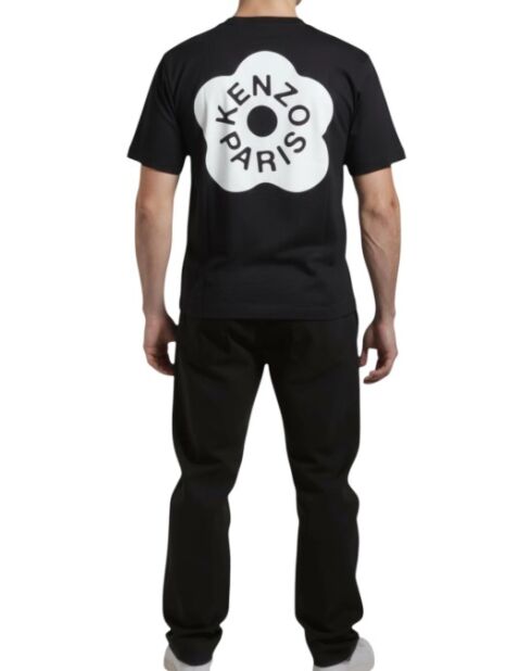Le T-Shirt Flower Boke Noir