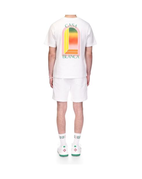 T-Shirt L'Arche Gradient Pastel SS23 Blanc