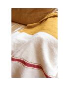 Plaid berbero con pompon bicolore - 250x150cm