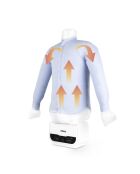 Maniquí de planchado Magic Pressing y funda blanca para pantalones