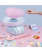 Machine à barbe à papa bleu et blanc