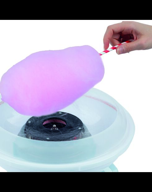 Machine à barbe à papa bleu et blanc