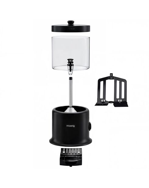 Distributeur de chocolat chaud noir