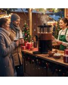 Distributeur de chocolat chaud noir