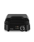 Gaufrier compact noir