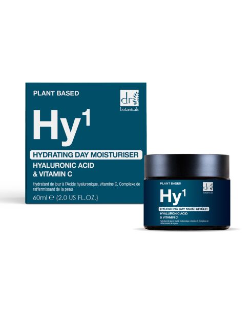 Hydraterende dagcrème met 1% hyaluronzuur en 1% vitamine C