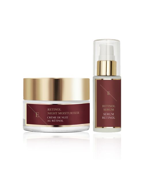 Retinol Serum 30 ml + Retinol Nachtcrème 50 ml