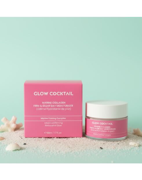 Straffende und strahlende Tagescreme mit Meereskollagen - 50 ml