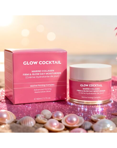 Straffende und strahlende Tagescreme mit Meereskollagen - 50 ml
