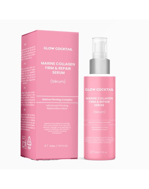 Sérum reafirmante y reparador de colágeno marino - 30 ml