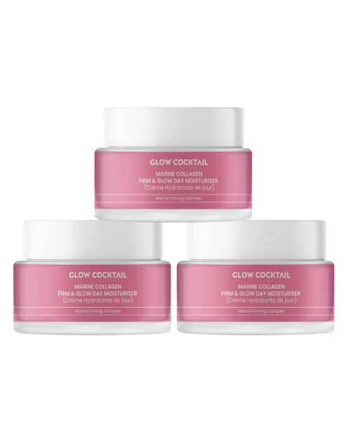 3 Verstevigende en stralende dagcrèmes met zeecollageen - 50 ml