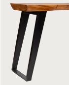 Teaka - Console en bois de teck massif 120cm