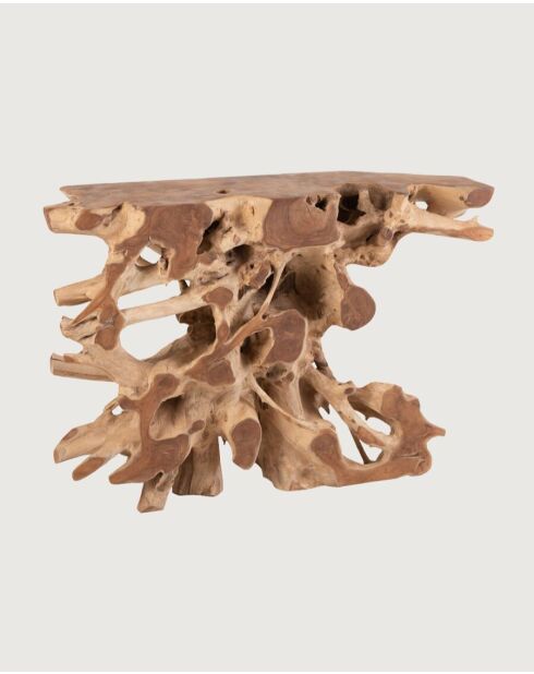 Forest - Console en bois massif de teck 121 cm