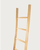 Sumba Badleiter aus Teakholz, 45 x 170 cm