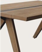 Bandung - Mesa de comedor de teca maciza