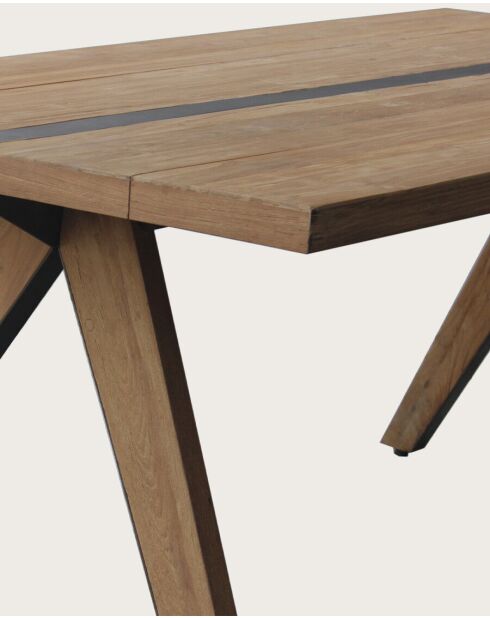 Bandung - Tavolo da pranzo in teak massello