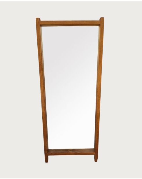 Vivo - Miroir sur pied en bois massif de manguier - 68x25x167 cm