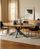 Apogee - tavolo da pranzo ovale - 220x100x76 cm