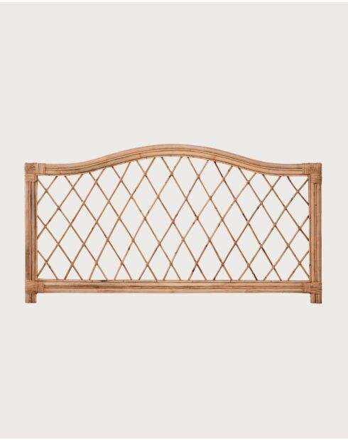Také - Tête de lit en rotin rectangulaire 160 cm - 160x10x80 cm