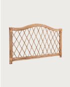 Také - Testiera rettangolare in rattan 160 cm - 160x10x80 cm