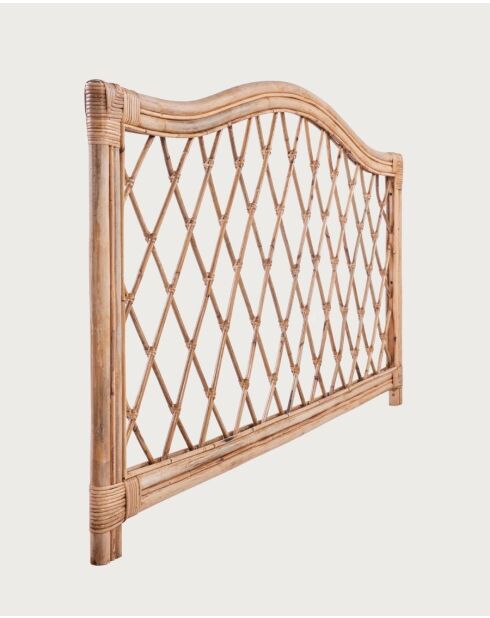 Také - Tête de lit en rotin rectangulaire 160 cm - 160x10x80 cm