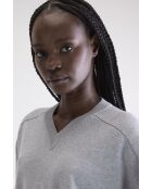 Maglione grigio in misto lana Gakor