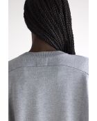 Maglione grigio in misto lana Gakor