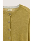 Neeta antiekgouden vest van linnenmix