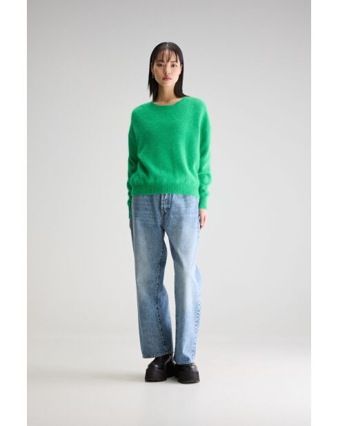 Maglione Datus in misto angora meadow