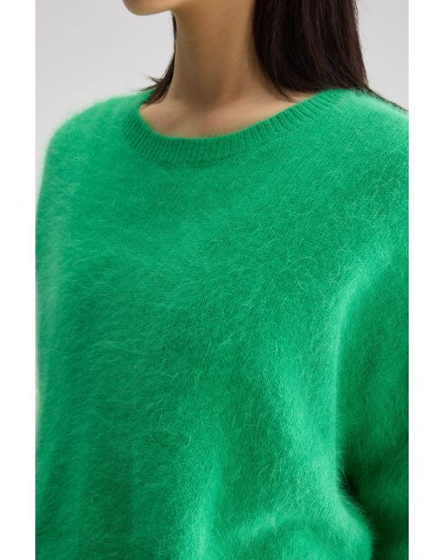 Maglione Datus in misto angora meadow