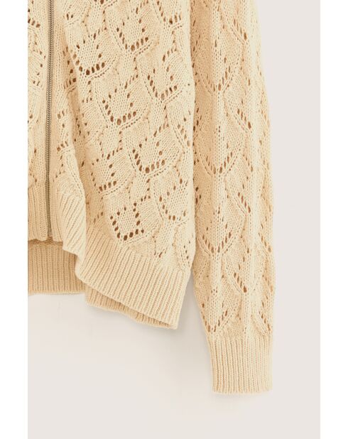 Chaleco Allady marfil