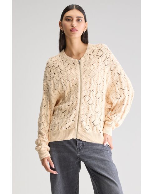 Chaleco Allady marfil