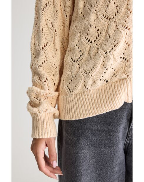 Chaleco Allady marfil