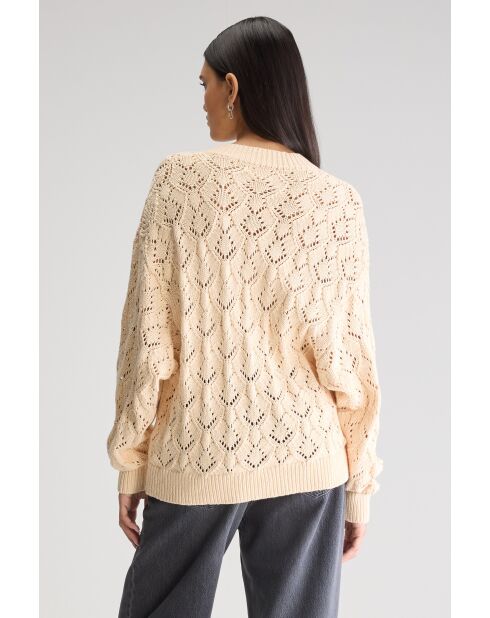 Chaleco Allady marfil