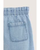 Hellblaue Bleichshorts von Willa
