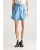 Hellblaue Bleichshorts von Willa