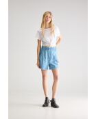 Hellblaue Bleichshorts von Willa