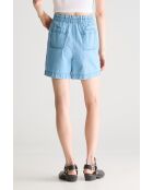 Hellblaue Bleichshorts von Willa