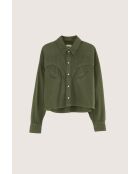 Polaris dusty olivfarbenes Hemd