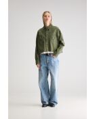 Polaris dusty olivfarbenes Hemd