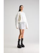 Slenni weißes Vintage-Sweatshirt