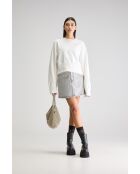 Slenni weißes Vintage-Sweatshirt