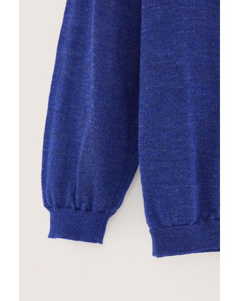 Neeta blueworker vest van linnenmix