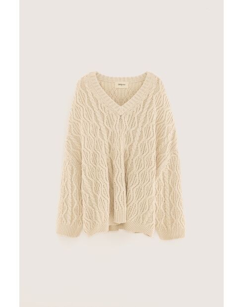 Jersey extragrande Gesk marfil