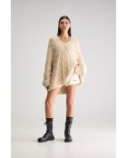 Jersey extragrande Gesk marfil