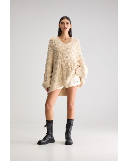 Jersey extragrande Gesk marfil