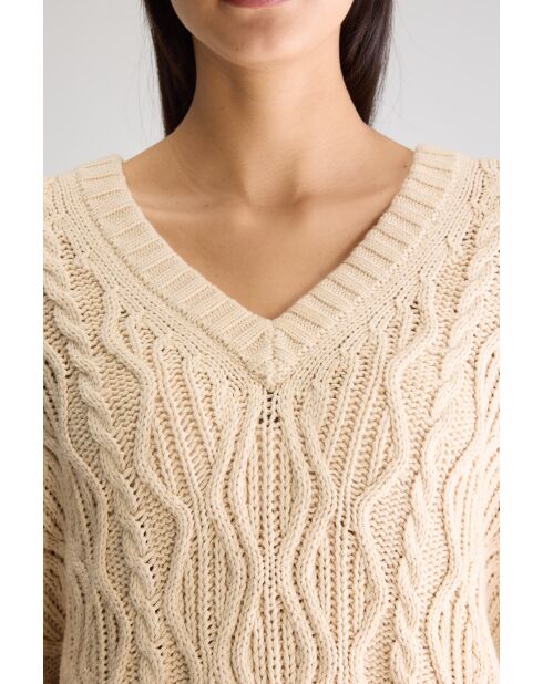 Jersey extragrande Gesk marfil