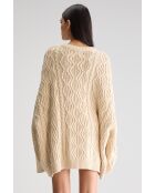 Jersey extragrande Gesk marfil